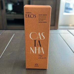 Ekos Castanha (Brazil Nut) Hand Cream - Anti-Dryness Hand Balm - 24-Hour